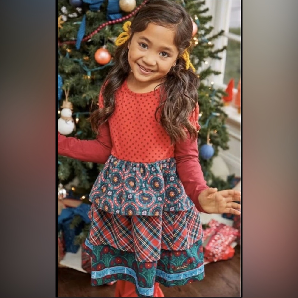 Matilda Jane Jolly Holiday Dress worn a few times through the holiday season!
